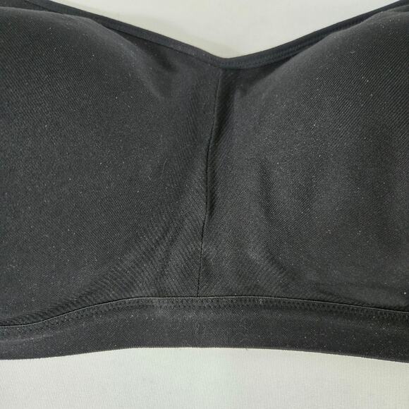 Warners ALL YOU NEED RM3911A Wire Free Molded Sewn In Cup Bra's Black 2XL - Picture 3 of 9